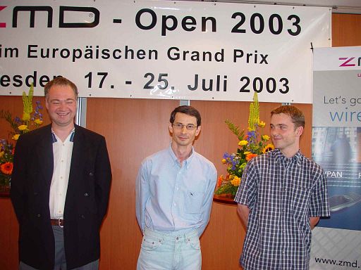 Sieger ZMD-Open 2003