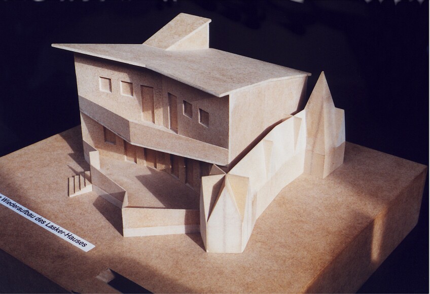 Gesamtsicht des Lasker-Haus-Modells