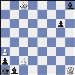 Lösung der Schach-Aufgabe