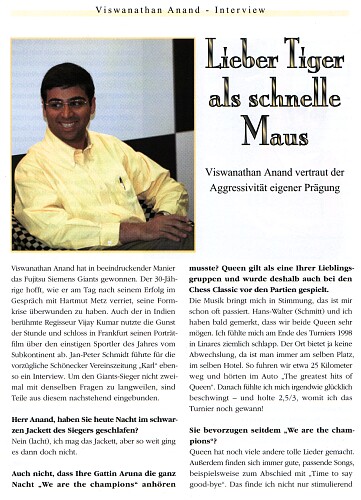 Frankfurt Chess Classic 2000: Das Buch