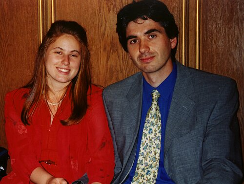 Judit Polgar mit Ehemann Gusztav Font