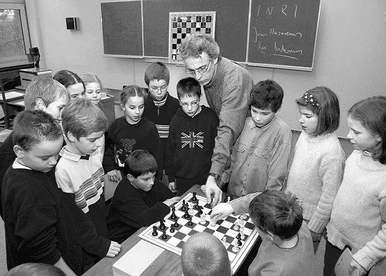 Schach-Training an der Schule