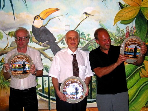 3 Sieger: Robert Hübner, Boris Gulko und Alexander Schabalow