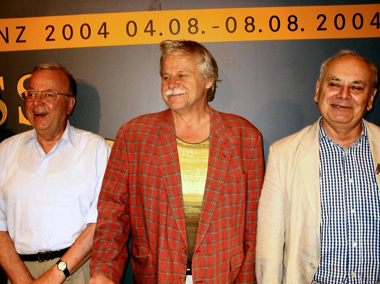 Senioren-Preise: Wolfgang Uhlmann, Vlastimil Hort, Lajos Portisch