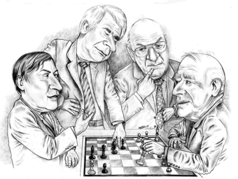 Schach-Karikatur Chess Classic 2005