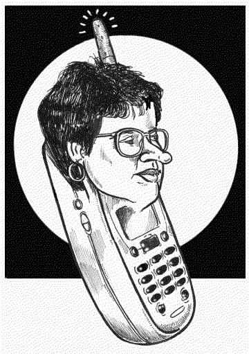 Karikatur Renate Niebling, Info-Line