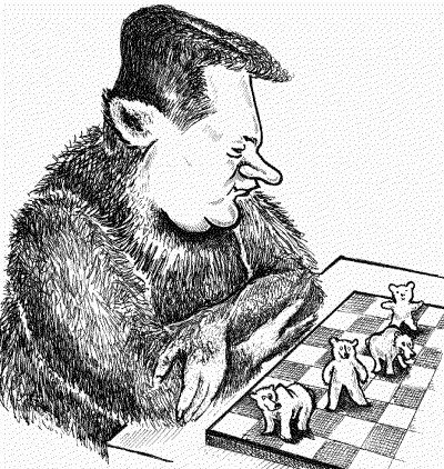 Karikatur Robert Rabiega