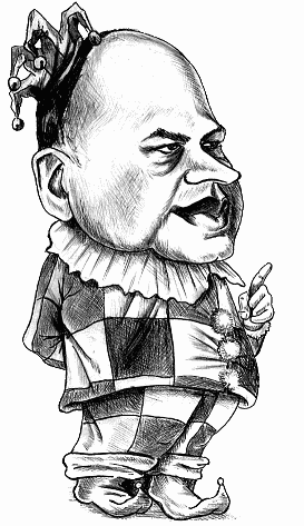 Karikatur Savielly Tartakower