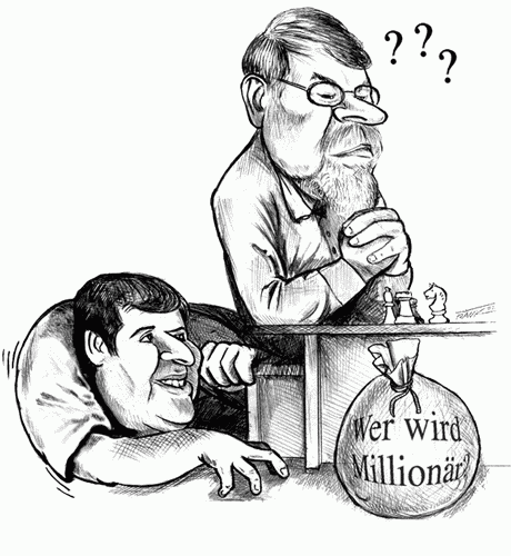 Karikatur Eckhard Freise