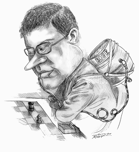 Karikatur Eric Lobron