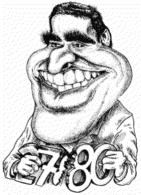 Karikatur Garri Kasparow