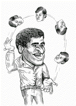 Karikatur Garri Kasparow