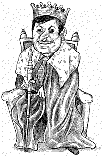 Karikatur Anatoli Karpow