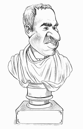 Karikatur Garri Kasparow